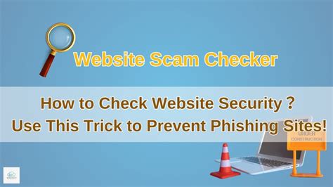 Free Website Scam Checker .